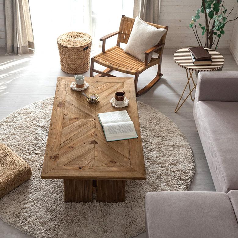 東谷 リビング テーブル センター ロー コンパクト おしゃれ 在宅