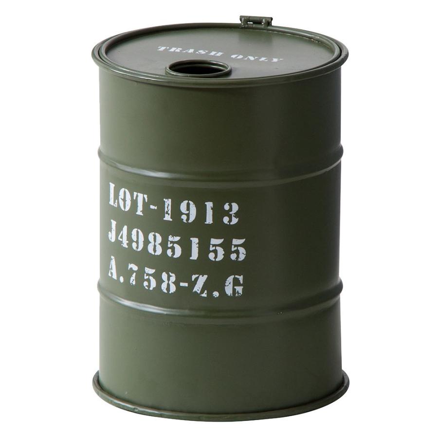 ゴミ箱 ごみ箱 ダストボックス ヴィンテージオイル缶型 ふた付き