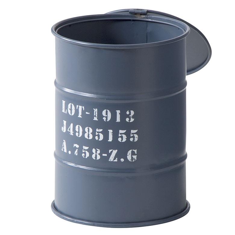 ゴミ箱 ごみ箱 ダストボックス ヴィンテージオイル缶型 ふた付き