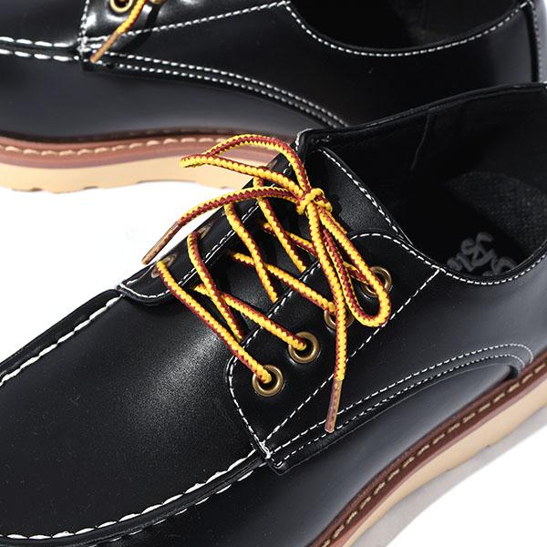 ワークブーツ メンズ アメカジ ローカット オックスフォードシューズ