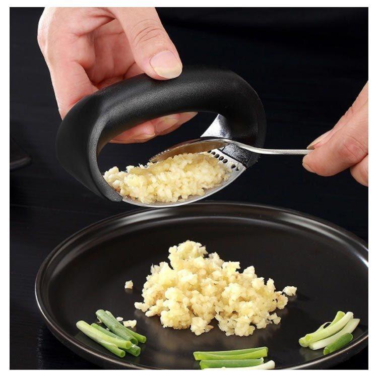 ガーリックプレス ステンレス にんにくつぶし ニンニク みじん切り