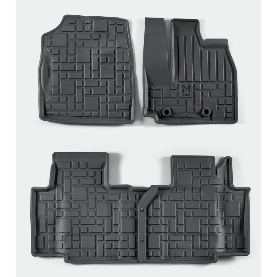 N-VAN e：JJ3：純正 オールシーズンマット 縁高タイプ／樹脂製
