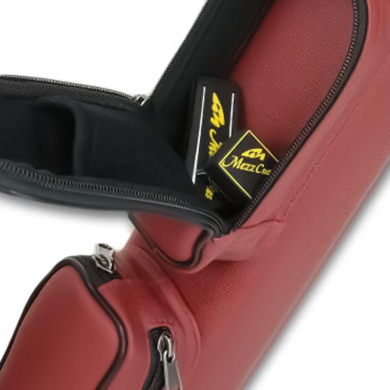 ビリヤード キューケース メッヅ 2バット3シャフト ZC-23 2B3S レッド