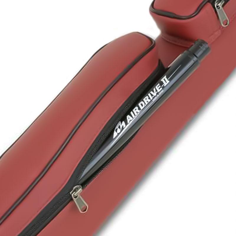 ビリヤード キューケース メッヅ 2バット3シャフト ZC-23 2B3S レッド