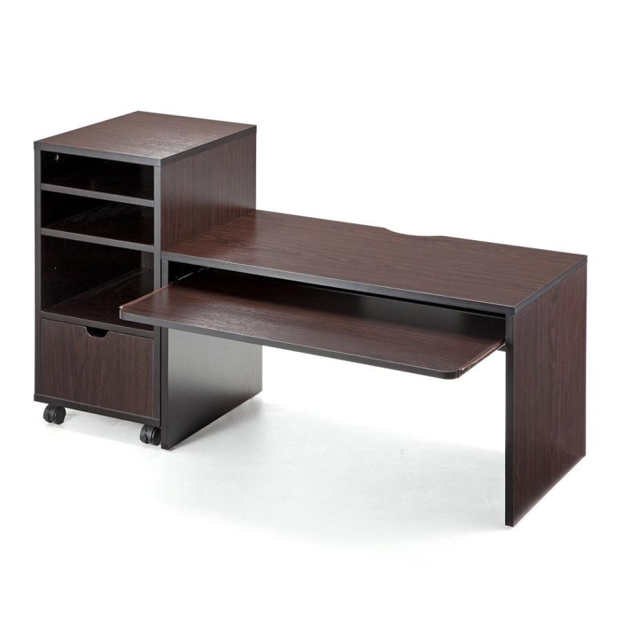 SANWA SUPPLY（サンワサプライ） パソコンデスク ローデスク 木製