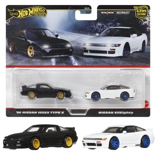 ホットウィール プレミアム 2パック'96 日産 180SX タイプX／日産