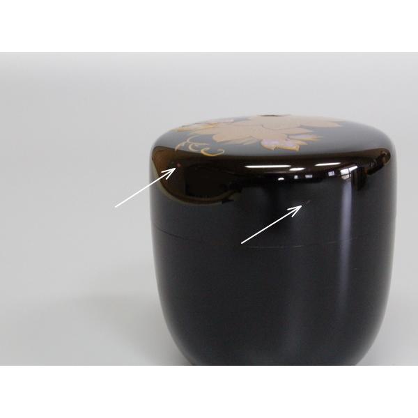 鉄線蒔絵黒中棗 輪島塗 千鶴造 共箱 : 茶道具商 越中屋 - 通販 - Yahoo