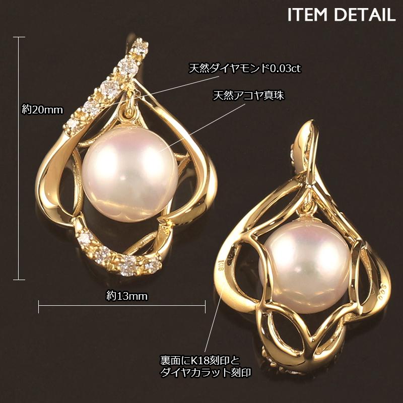 18金 ペンダントトップ K18 チャーム ネックレストップ ヘッドのみ