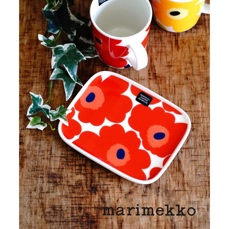 marimekko（マリメッコ） スクエアプレート 角皿 UNIKKO PALATE 15