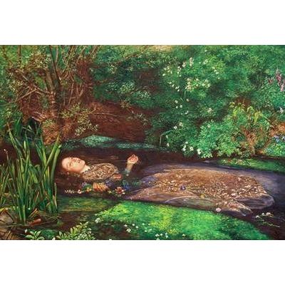 特価油絵 ミレイの名作_オフィーリア ma257 : 絵画制作専門ユーラシア