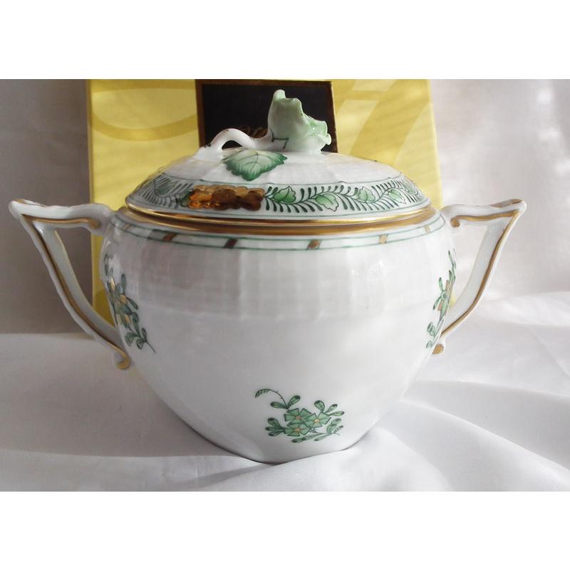 ヘレンド（HEREND） インドの華 シュガーポット0.2L FV00472-0-09 新品