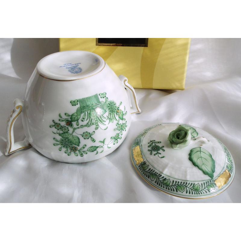 ヘレンド（HEREND） インドの華 シュガーポット0.2L FV00472-0-09 新品