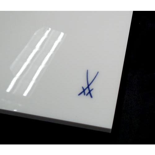 マイセン 絵付け用 白磁プラーク 25x20cm 新品 在庫限り : ユーロ