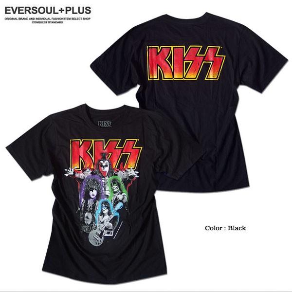 KISS キッス TシャツバンドT フォト メンズ バンT レディース ロック