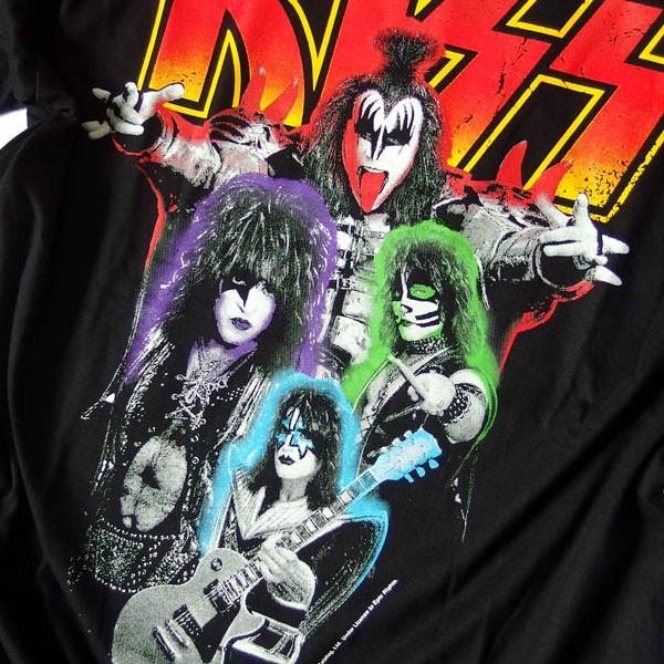 KISS キッス TシャツバンドT フォト メンズ バンT レディース ロック