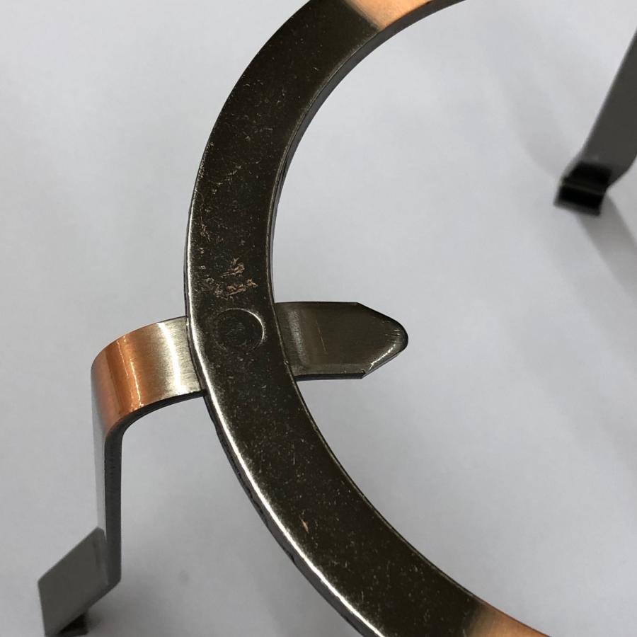 日本製 五徳 15cm ブロンズ 製 青銅 5寸 火鉢用 火鉢 手あぶり火鉢