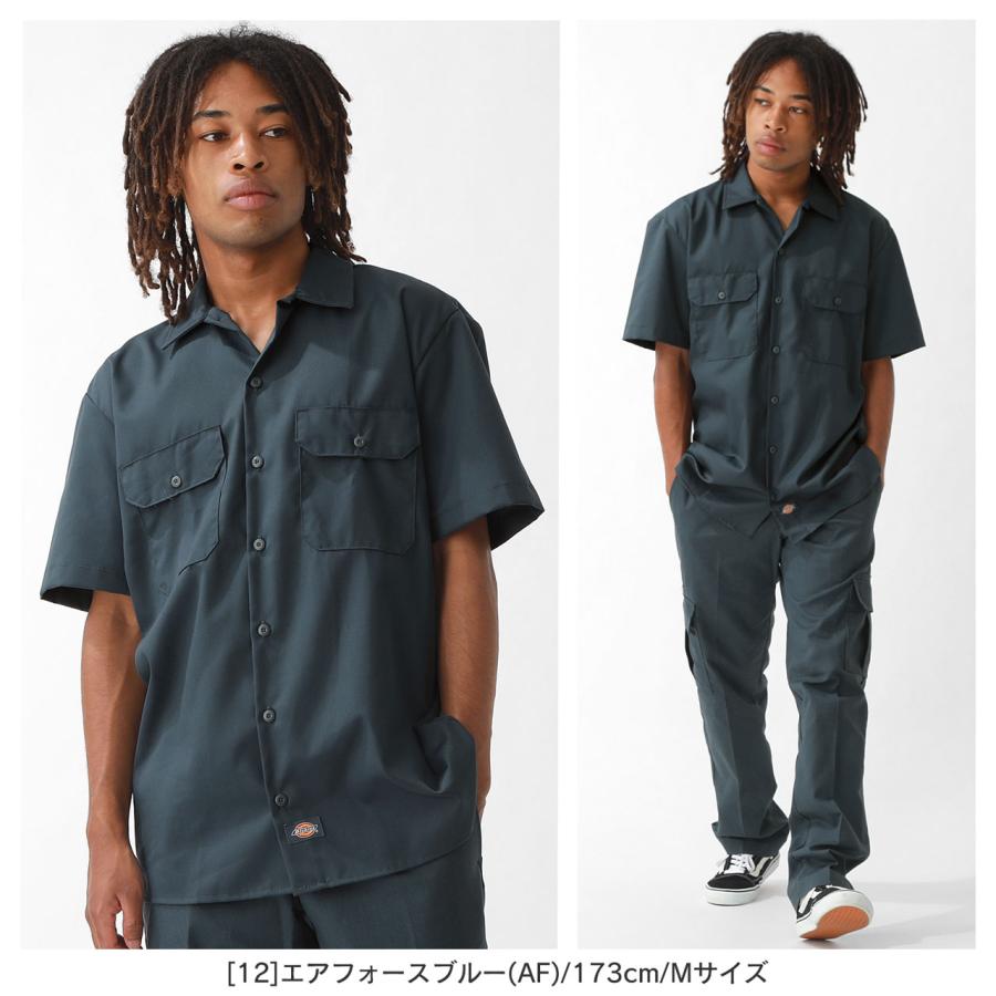 Dickies（ディッキーズ） ワークシャツ 半袖 メンズ 1574 大きいサイズ