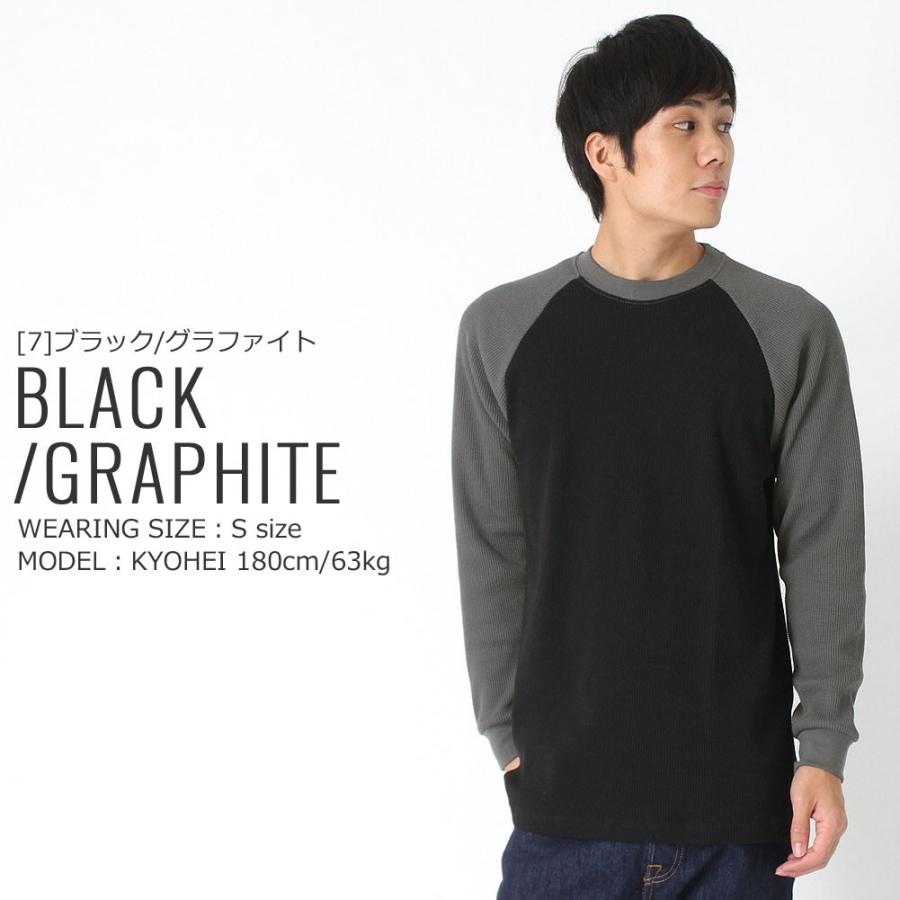 PRO CLUB（プロクラブ） Tシャツ 長袖 ラグラン クルーネック