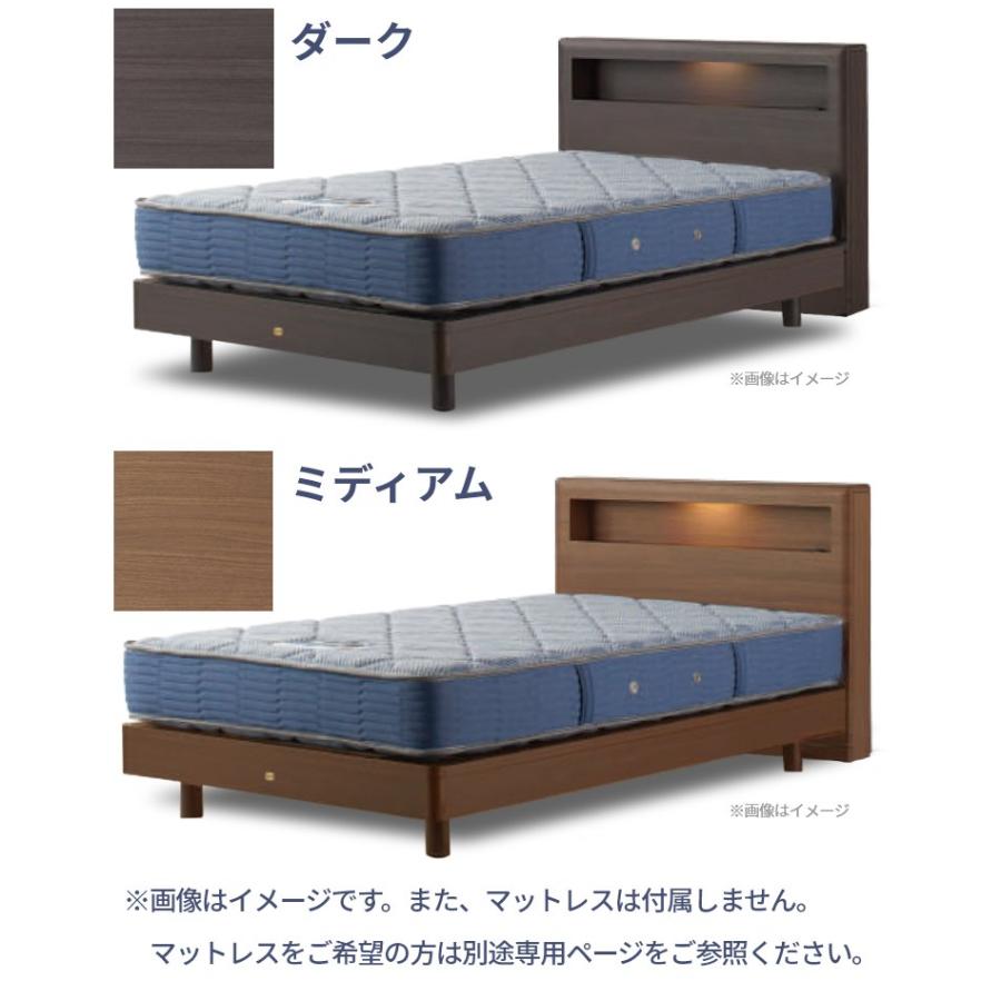 SIMMONS（シモンズ） ベッドフレーム クイーン 宮付き 開梱設置