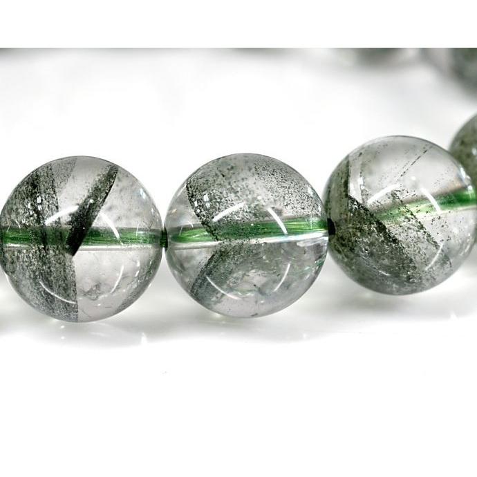 最高級（5A） グリーンファントムクォーツ ブレスレット 12.5mm玉 No