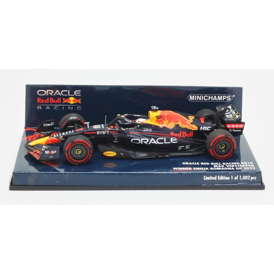 ミニチャンプス 1/43 オラクル レッドブル RB18 2022年 エミリア
