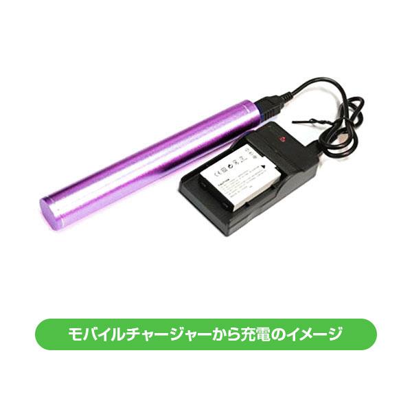 DC83 CASIO EXILIM EX-Z800 EX-ZS6対応 USB 互換充電器 3ヶ月保証付