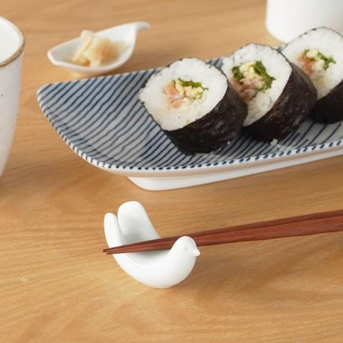 白山陶器 ＼2/25はポイント10倍／ 箸置き おしゃれ 波佐見焼 HAKUSAN