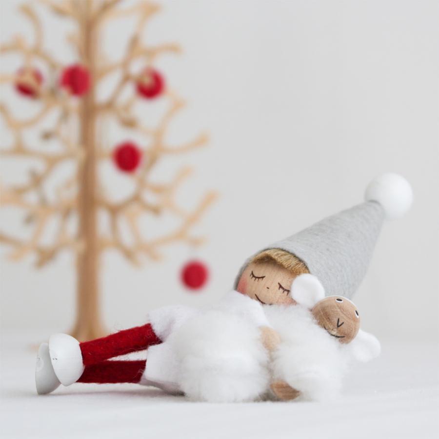 ノルディカニッセ おねんね男の子 羊 サイレントナイトシリーズ