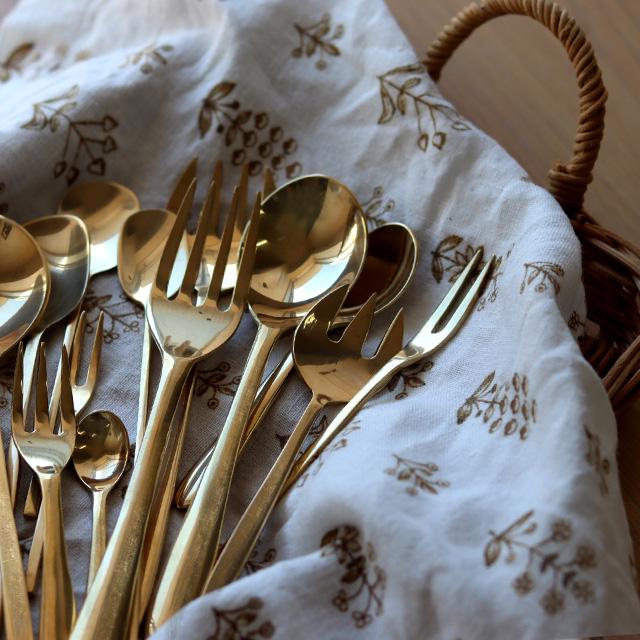 Horn Please MADE BRASS ミール スプーン L 308559(カトラリー