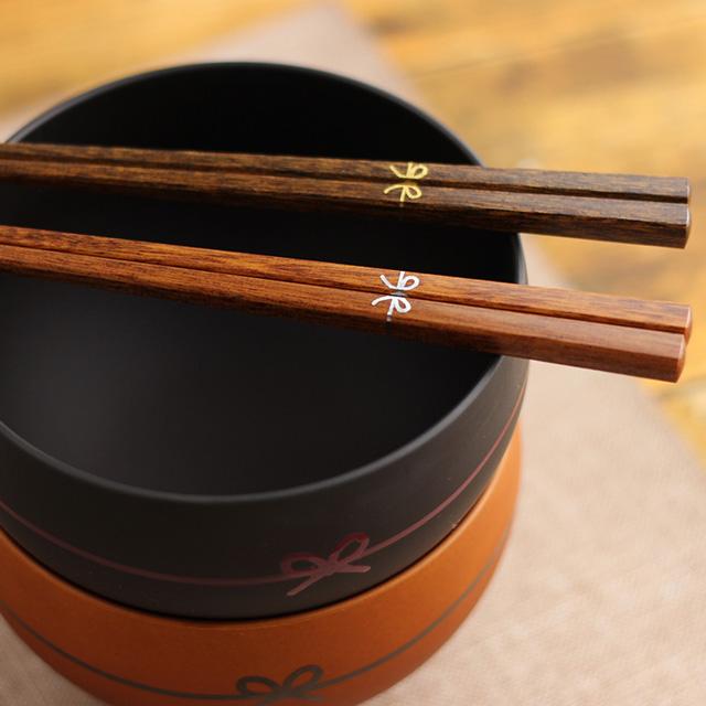 BISQUE CDF etendue むすび椀 お椀＆初膳 夫婦箸BOXセット(ペア 食器