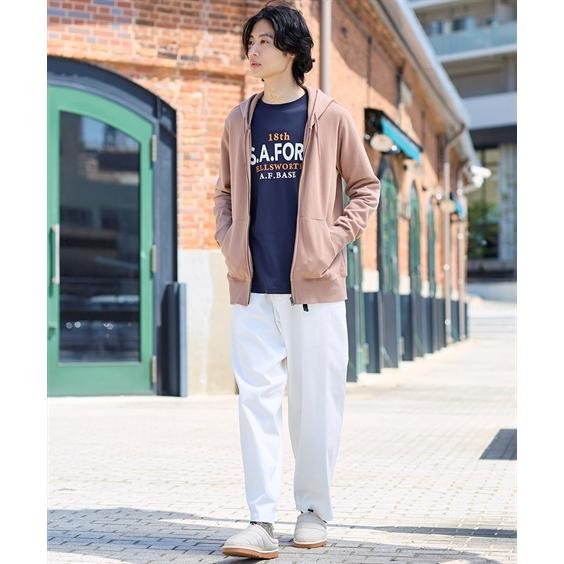 ニッセン（nissen） パーカー 綿100％ 裏毛 フルジップパーカー 3L以上