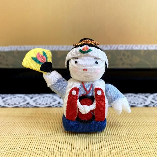 ちりめん細工 桃太郎 犬 猿 雉 4点セット 端午の節句 五月人形 こども