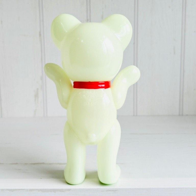 レトロドール 復刻版 クマちゃん 蓄光 レトロ・ソフビ人形