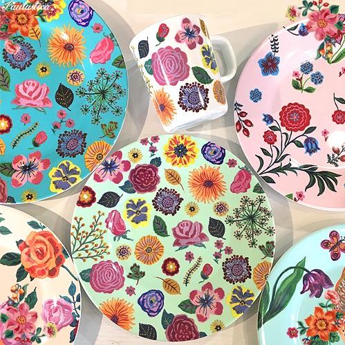 ナタリー・レテ プチ・ジュール・パリ メラミン・デザートプレート