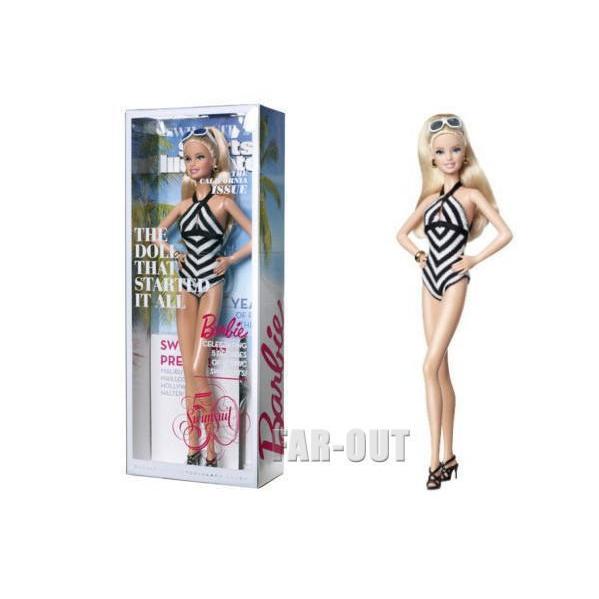 バービー Sports Illustrated 50周年記念 スイムスーツ ドール 人形