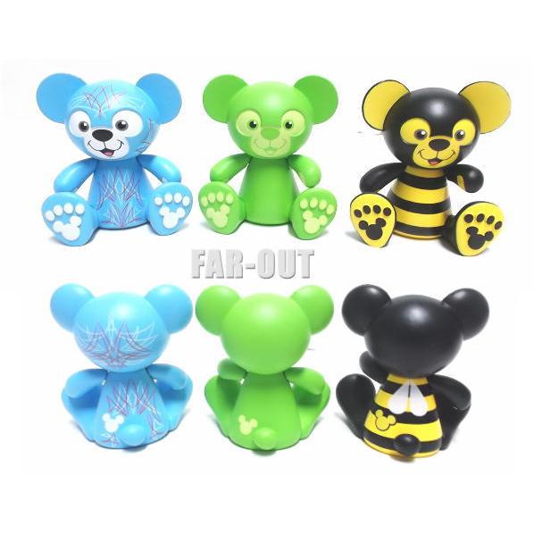 バイナルメーション ダッフィー マルチカラー フィギュア 7点セット