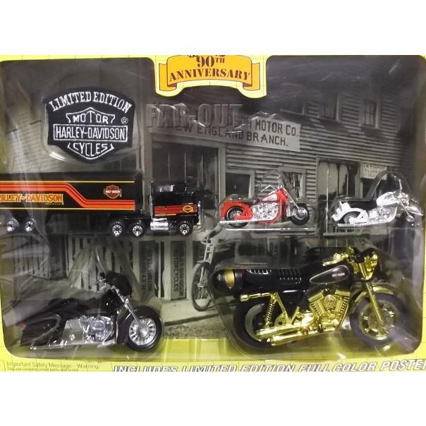 MATCHBOX ハーレーダビッドソン 90周年記念版 1992年 バイク トラック