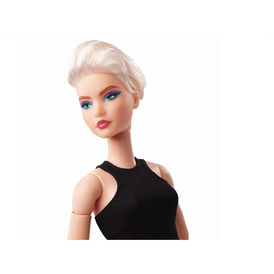 バービールック ブロンド ショートシェイブカット ポーザブル ドール