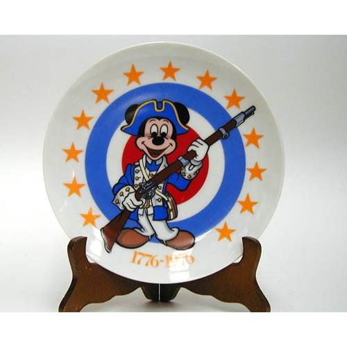 ミッキー アメリカ建国200周年記念 プレート ヴィンテージ ディズニー