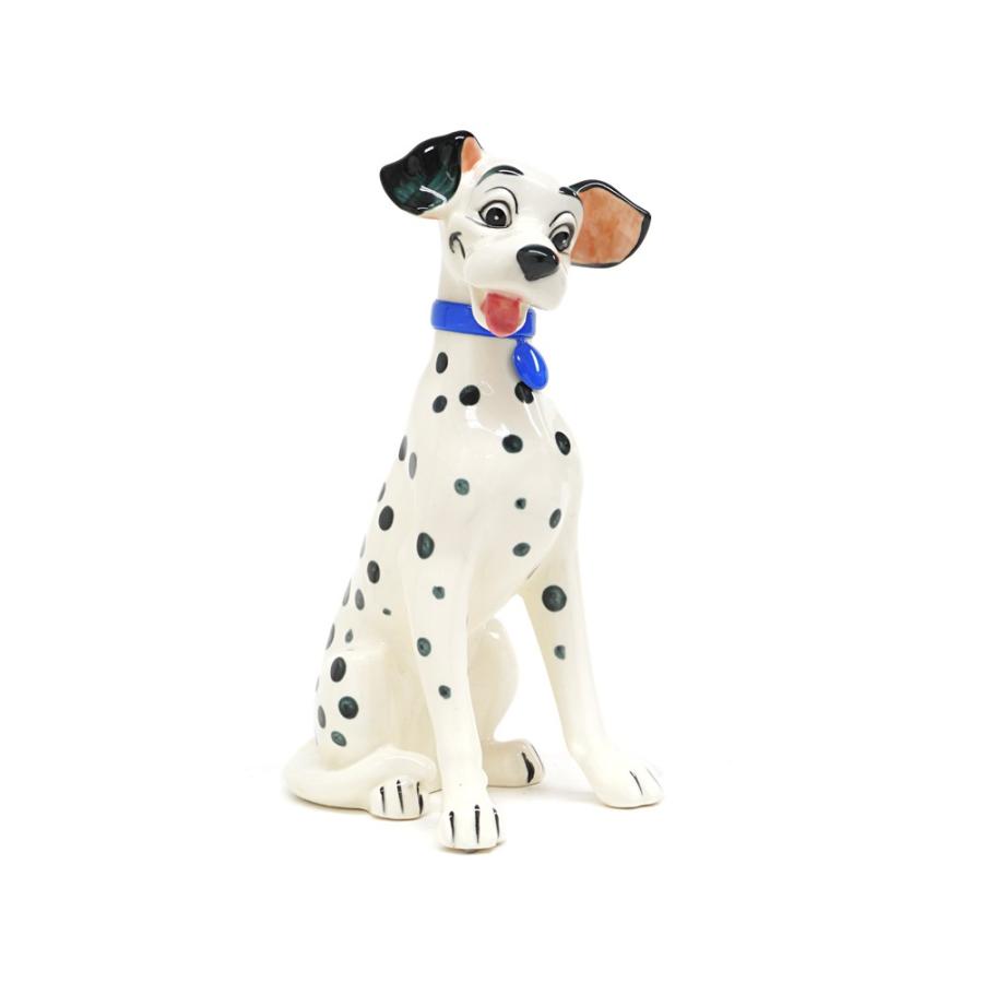 101匹わんちゃん ポーセリン フィギュアリン 80年代日本製 4点セット