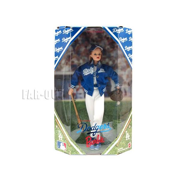 バービー 野球 MLB ロサンゼルス・ドジャース ドール 人形 : FAR-OUT