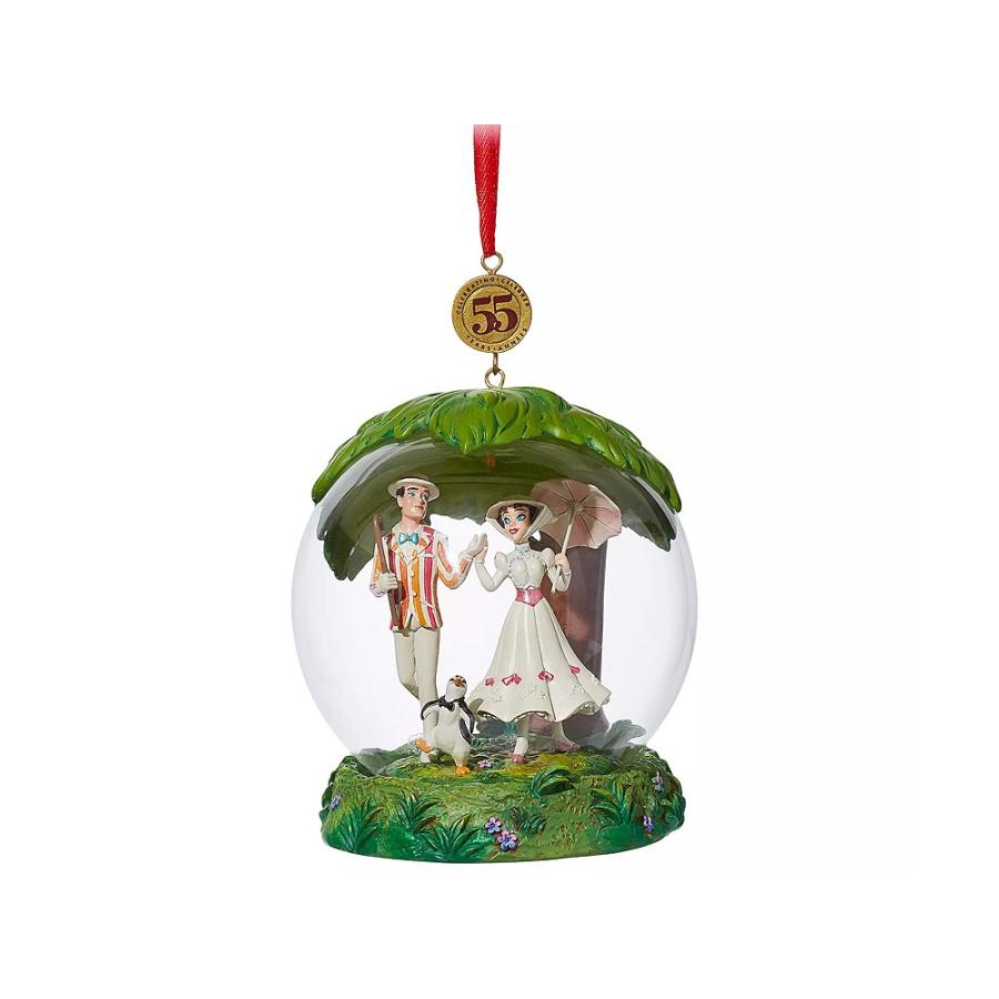 メリーポピンズ 55周年記念 ポピンズ & バート 楽しい休日 ガラス