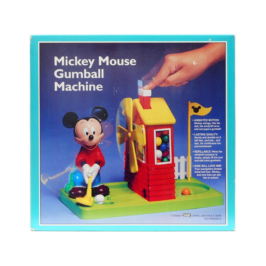 ミッキーマウス ゴルフ ガムボールマシーン トイ 1990年代 Mickey