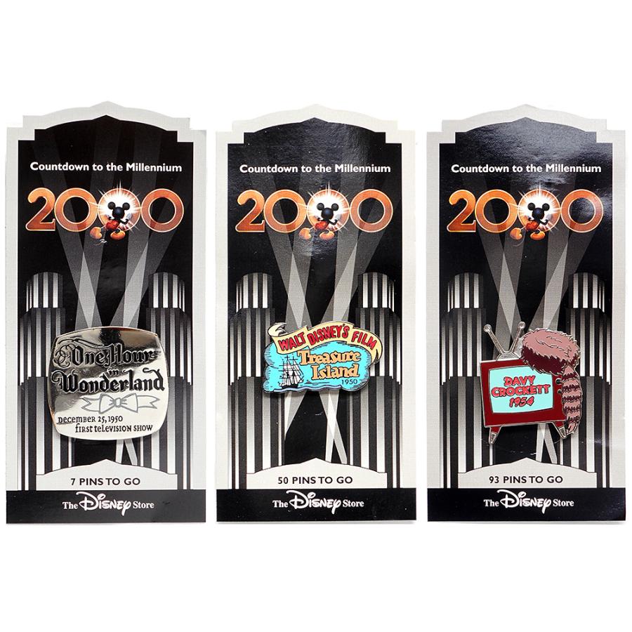 カウントダウン 2000年 ミレニアム記念 ピンズ ピンバッジ 1950年代 5