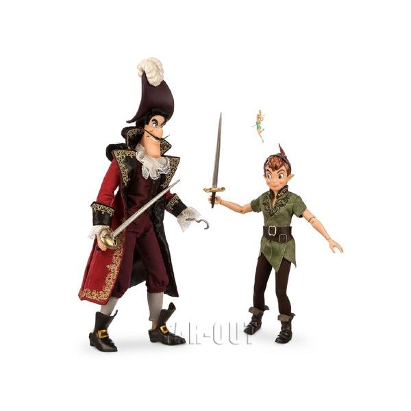 ピーターパン&フック船長 w/ティンカー・ベル ヒーロー&ヴィランズ