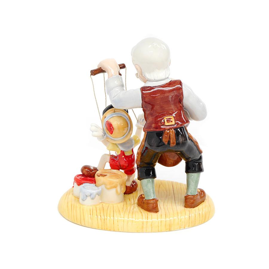 ロイヤルドルトン ピノキオ & ゼペットじいさん フィギュア 限定版