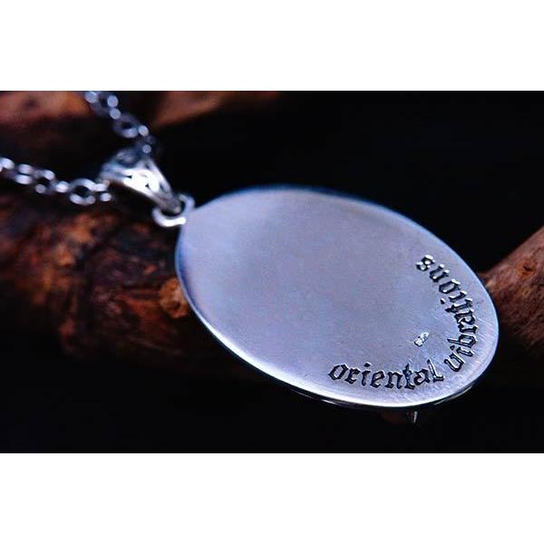 四天王最強の軍神 毘沙門天 仏教 槍 シルバー 925 ペンダント