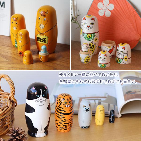 DETAIL（ディテール） マトリョーシカ MIDORI KOMATSU × DETAIL（ネコ