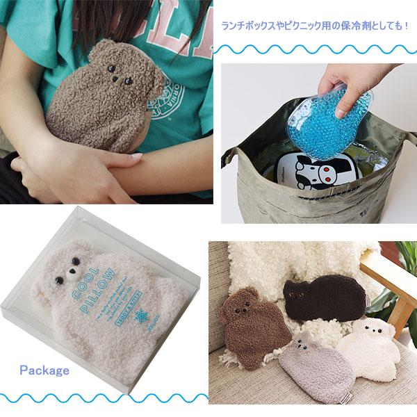 HEMING'S（ヘミングス） テディ＆キティ クールピローM（テディベア