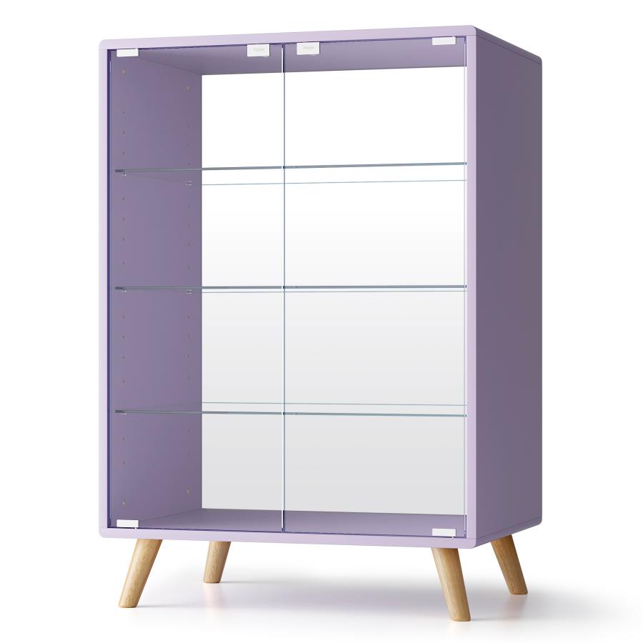 コレクションケース 4段 コレクションシェルフ 高さ88CM ガラス